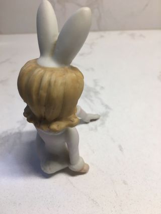 Rare Vintage Lefton Playboy Bunny Playmate Pinup Figurines - Set Of 3 2