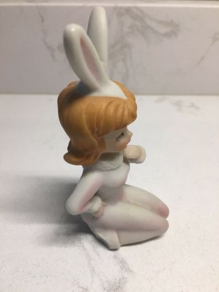 Rare Vintage Lefton Playboy Bunny Playmate Pinup Figurines - Set Of 3 8