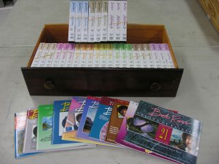 Bob Ross Vhs Instructional Videos Series 12 - 21 With Books And Rare