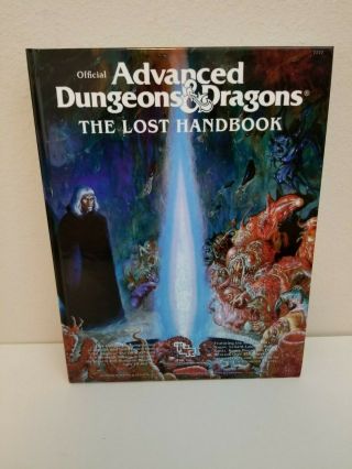 Ad&d The Lost Handbook - Gary Gygax Et Al.  Tsr Rare