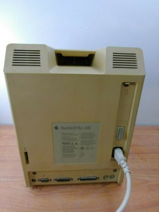 Vintage Apple Macintosh Plus 1MB Model M0001A Steve Jobs Embossed Signature 8