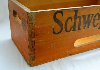 Vintage Schweppes crate 7 