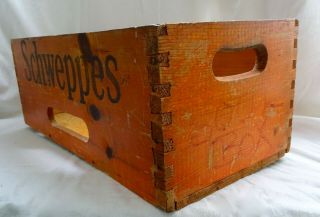 Vintage Schweppes crate 7 