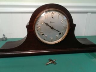 Vintage Sessions Tambour  Duet 1  Mantle Clock Circa 1900 