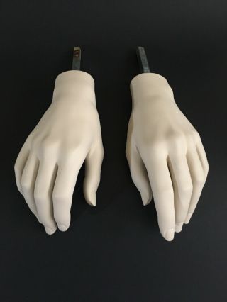 Vintage Female Mannequin Left And Right Hands (1 Pair)