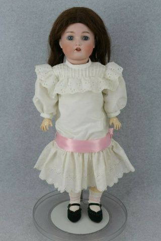 23 " Antique Bisque Head Composition German Girl Doll