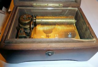 Vintage THORENS Swiss Music Box 4 - Tunes 5