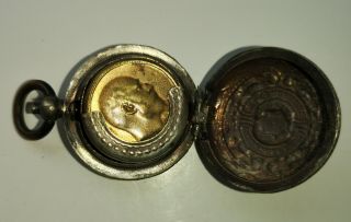 Antique Sovereign Coin Holder Wallet Old Brass Gold Lustre Interesting Vintage U