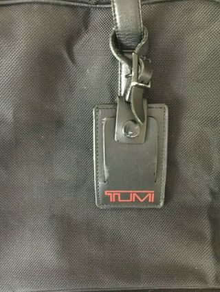 Vintage Tumi Carry On Expandable Shoulder Bag In Black