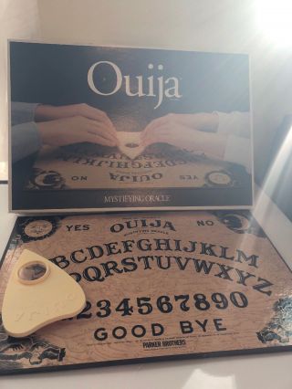 Vintage Ouija Board Parker Bros Box Mystifying Oracle Talking Set 1972