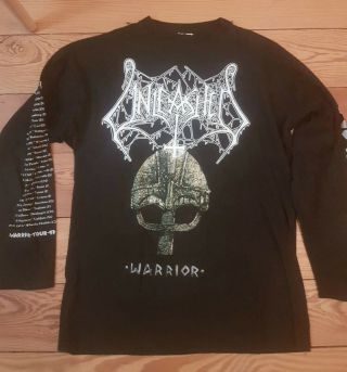 Unleashed Shirt 1997 Band Xl Tour Og,  Rare Vintage Death Black Metal Slayer