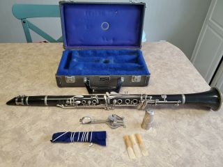 Vintage Normandy Reso - Tone Usa Clarinet With Leblanc Hard Case