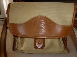 Vintage Marley Hodgson Ghurka No.  58 The Catcher Canvas & Leather Handbag Bag 2