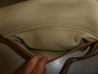 Vintage Marley Hodgson Ghurka No.  58 The Catcher Canvas & Leather Handbag Bag 8