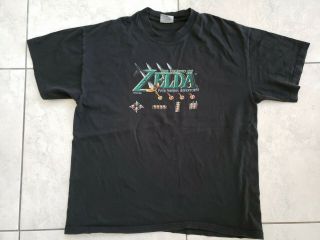 Vtg 2004 The Legend Of Zelda Four Swords Adventures T - Shirt L Nintendo