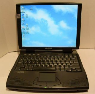 Vintage Compaq Armada 1598dmt (intel Pentium 4gb 64mb Win 98) Laptop/notebook