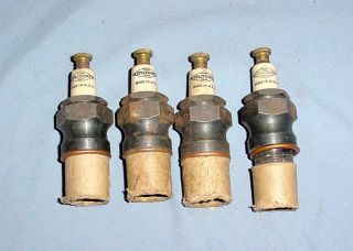 Nos 7/8” Splitdorf Vintage Spark Plugs Truck Tractor Model A Ford Chevy Buick