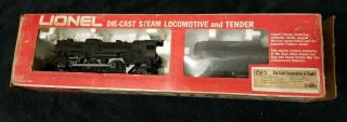 Vintage Lionel 6 - 8204 Die Cast C&o Steam Locomotive And Tender