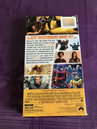 Bumblebee (2018) RARE VHS PROMO ITEM 2