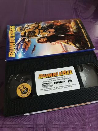 Bumblebee (2018) RARE VHS PROMO ITEM 4