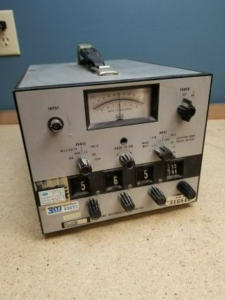 Fluke - Dc Differential Voltage Meter Vintage