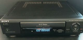 Premium - Vintage Sony Slv - 678hf Vhs Hi - Fi Stereo Vcr Player/recorder - Prepaid