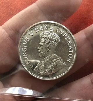 South Africa 2 1/2 Shillings 1923 Proof RARE 2