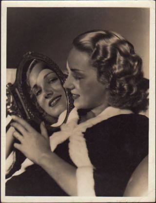 Leila Hyams Vintage 1931 10x13 George Hurrell Mgm Dbw Portrait Photo