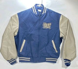 George Strait Vintage Tour Wear Jacket Large L Trans Graphics Concert Apparel