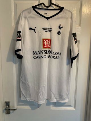 Tottenham Hotspur Spurs Shirt Vintage Puma Size M Calling Cup
