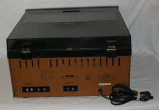 Vintage Fisher MC - 723 AM FM Stereo Turntable Dual Cassette Deck - Fully 5
