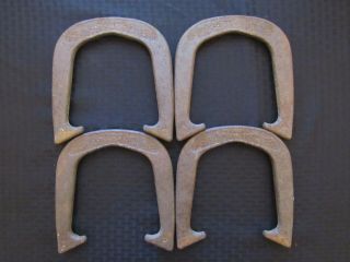 Vintage Professional Ringer Horseshoes 2 Pair Official Diamond Duluth