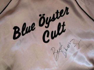 Vintage Blue Oyster Cult (boc) Concert Jacket Buck Dharma Signed Rare
