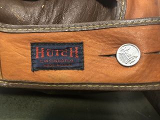 Vtg 1950s NOS Hutch Softball Baseball Glove Mitt W/ Price Tag Cincinnati OH 6