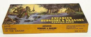 Advanced Dungeons & Dragons Denizens 2010 Grenadier Figure Set 1980 D&D TSR Vtg 4