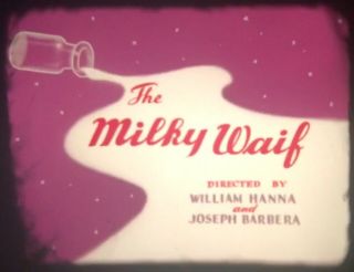 Tom And Jerry 16mm film “The Milky Waif” 1946 Vintage Cartoon 4