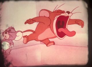 Tom And Jerry 16mm film “The Milky Waif” 1946 Vintage Cartoon 5