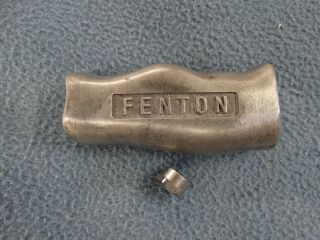 Vintage " Fenton " T Handle Hurst Shifter Knob 3/8 Nc Thread Old School Cool