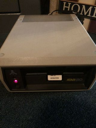 Vintage Atari 810 Disk Drive With Manuals 8