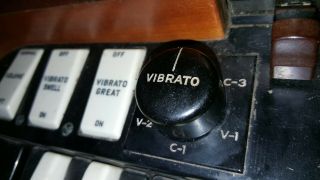 Hammond Organ Vibrato Knob Vintage Fits B 3 2 C 3 Rt3