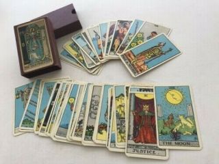 Deck Of Vintage Tarot Cards,  Waitesmith First Edition 1959/1960