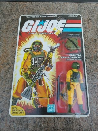 Vintage 1985 G.  I.  Joe Hostile Environment Code Name Airtight In Package