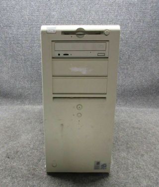 Vintage Dell Optiplex Gx110 Pc With Pentium Iii 667mhz 256mb Ram No Hdd Cd - Rom