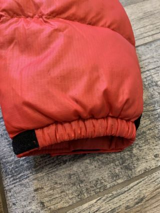 The North Face Red Vintage Nuptse 700 Puffer Jacket X - Small Goose Down 6