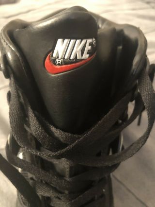 VINTAGE 90 ' S NIKE AIR PRO HIGH TOP TURF FOOTBALL CLEATS - SIZE 12.  5 5