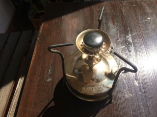 VINTAGE Brass Camp Stove OPTIMUS No 1S Made in Sweden 6
