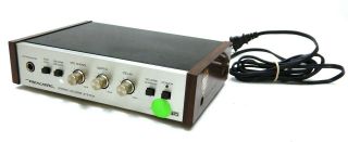 Vintage Realistic Stereo Reverb System Model 42 - 2108 W/ Mic Input Audio