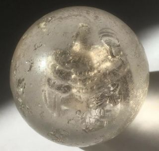 Vintage Eagle Marble Sulphide 1 1/2 