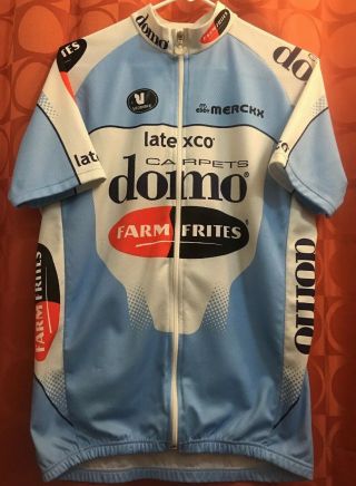 Vintage XL - 5 - 52 LOTTO Farm Frites EDDY MERCKX Domo Team Cycling Jerseys BELGIUM 3