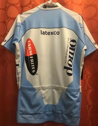 Vintage XL - 5 - 52 LOTTO Farm Frites EDDY MERCKX Domo Team Cycling Jerseys BELGIUM 7